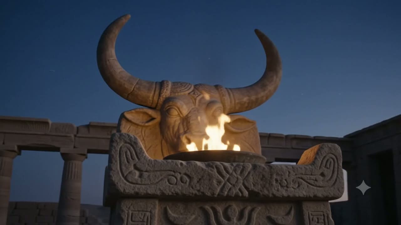 the Age of Taurus — when the whole world worshipped the bull, and knew why