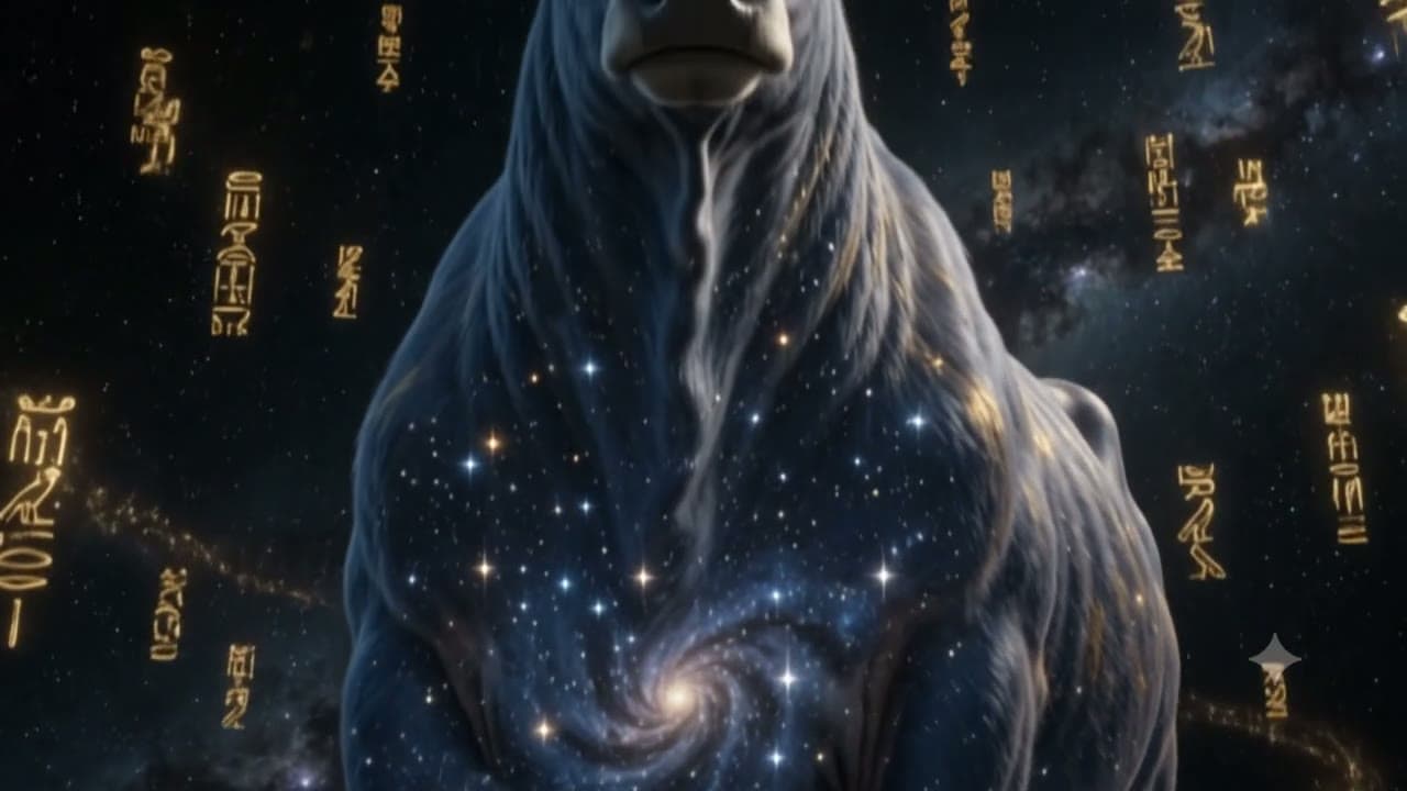 the celestial cow births the sun every morning (Nut, Hathor, and the sky-herd)