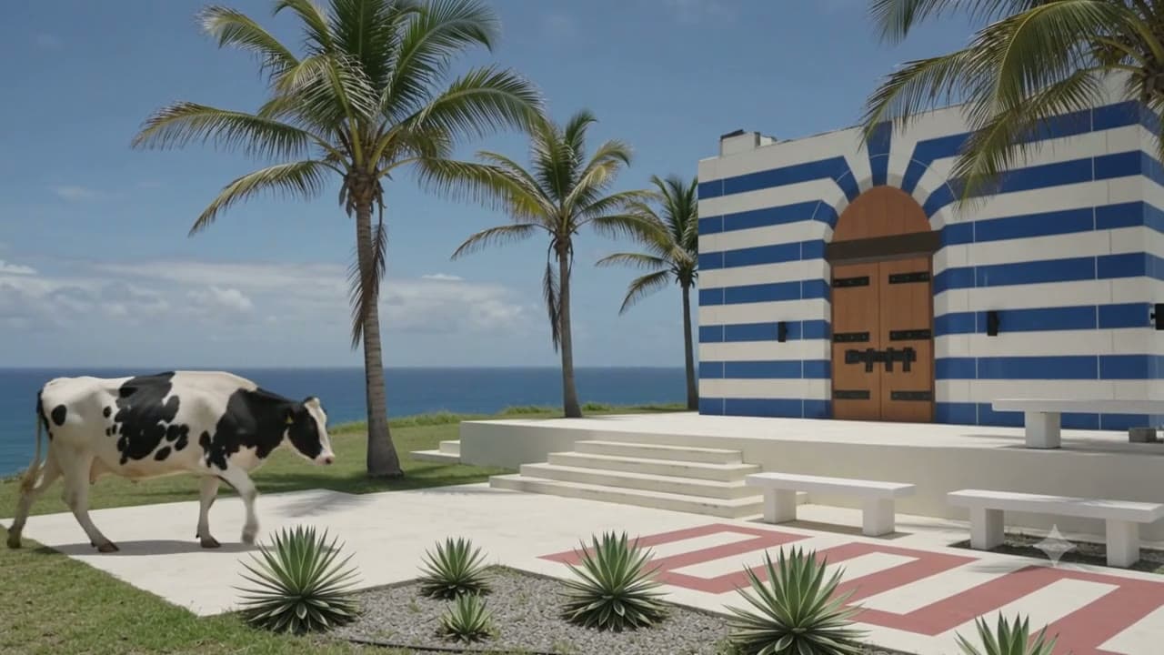 cows checked into a five-star beach resort and management is 'thrilled'