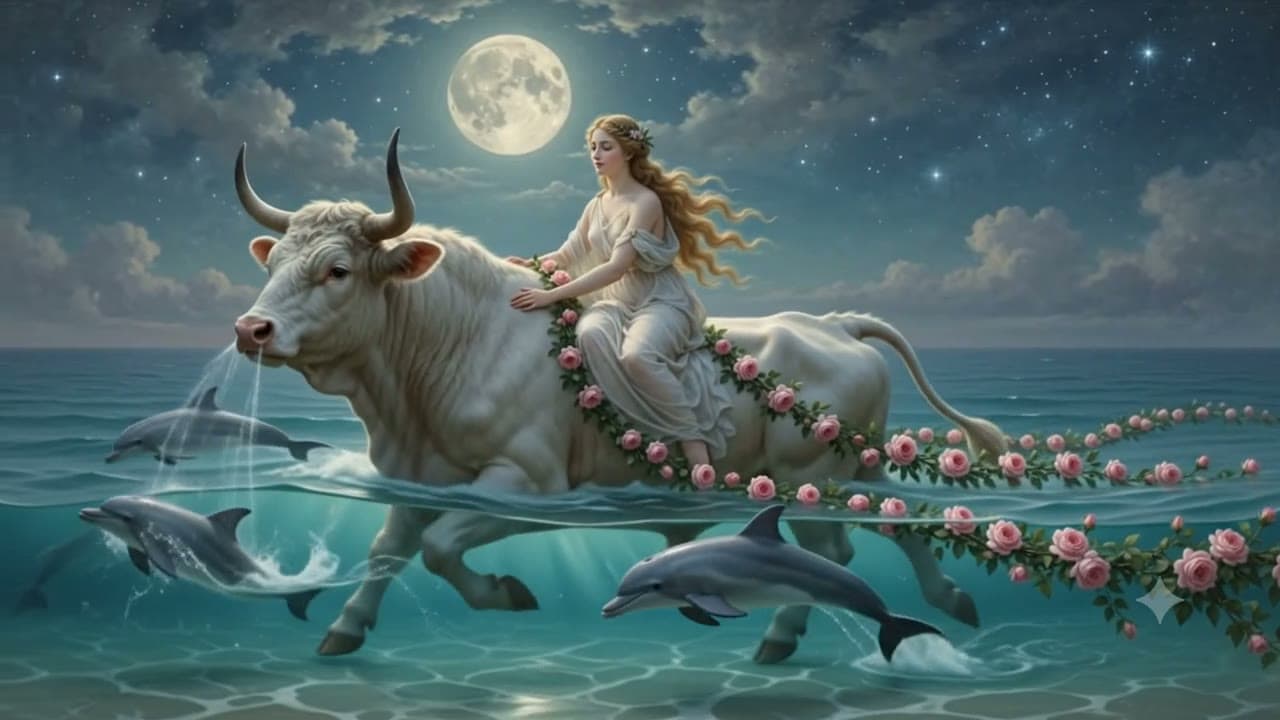 Europa and the bull — a whole continent named after an abduction