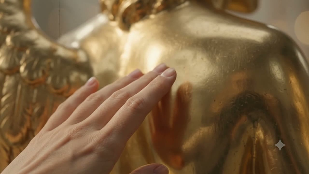 someone put their hand where my wings used to be (please do not do this)