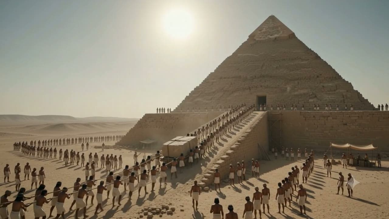 what if the pyramids were bull barns? (a heresy, with evidence)